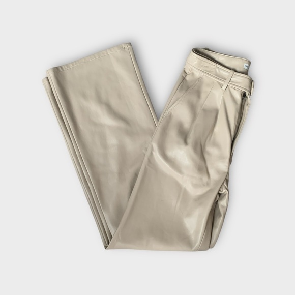 Avec Les Filles Tan Wide Leg Pants - Picture 6 of 8